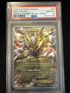 Giratina EX 57/98 XY World Championship PSA 10 Pokemon - Picture 1 of 2