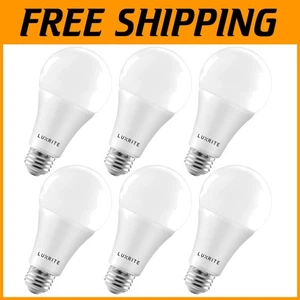 Energy Star A21 LED Bulbs 150W Equivalent, 2550 Lumens Bright White (6 Pack) - Picture 1 of 8