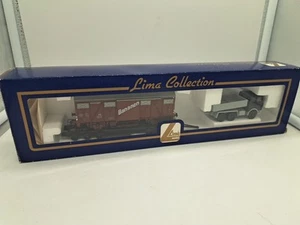 Lima Collection 600808 Road Tractor For Transporting Goods + Banana Trailer - Picture 1 of 5