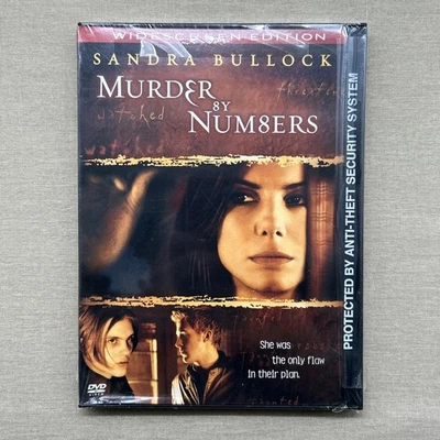 Murder by Numbers (DVD 2002 NEW Snapcase) Psychological Thriller Sandra Bullock - Image 1 of 4