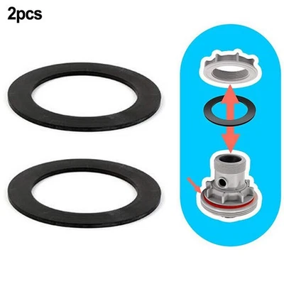 Accessoires Caoutchouc Lave-Linge 2pcs Plat Passoire Admission / Sortie Trous - Image 1 of 4