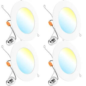 Sunco Retrofit LED Recessed Lighting 6 Inch, Can Lights for Ceiling, 1200 LM,... - Picture 1 of 7