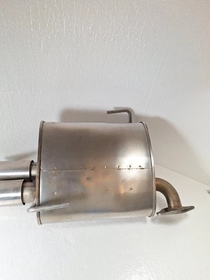 2015 - 21 Subaru WRX Sakamoto conjunto de exaustão silenciador ponta dupla lado esquerdo LH fabricante de equipamento original - Imagem 1 de 4