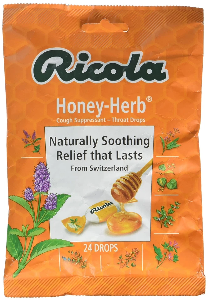 Hierba de miel natural Ricola 24 gotas Foto 1 de 1