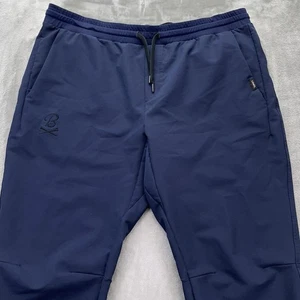 UNRL x Barstool Sports Jogger Pants Mens 2XL navy Tapered flex Performance Golf - Picture 1 of 18