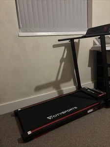 2 month Folding Motorized Electric treadmill Foldable Walking Running Machine - Picture 1 of 3