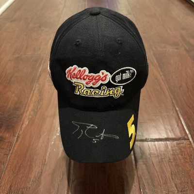 Terry Labonte Hat #5 Signed Auto Vintage Nascar Kelloggs Racing Adjustable Hat - Изображение 1 из 4