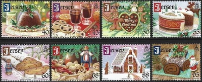 2013 Jersey Sg 1799/1806 Christmas. Christmas Fayre MNH - Image 1 of 2