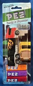 PEZ 2004 RIGS FLAMES Semi Truck Hauler schwarz/rot NOC e164 - Bild 1 von 7