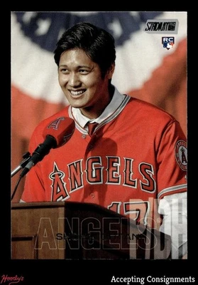 2018 Stadium Club #138 Shohei Ohtani RC ROOKIE Angels - Image 1 of 2