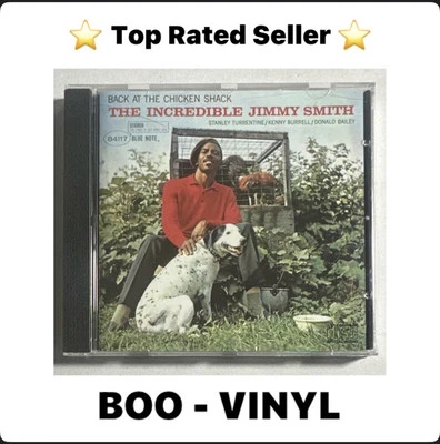 Jimmy Smith ~ Back at the Chicken Shack CD Album Blue Note Jazz NM / NM Foto 1 de 4