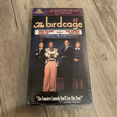 The Birdcage VHS, 1998, Contemporary Classics Robin Williams, Gene Hackman - Image 1 of 4