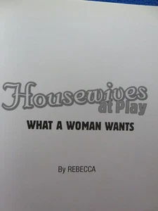 WAS EINE FRAU WILL TPB VON REBECCA ERSTDRUCK 2008 - Bild 1 von 2