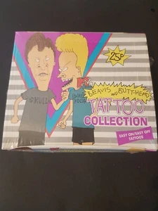 1995 MTV Beavis & Butthead TATTOO Collection Topps Ireland SEALED X36 Packs - Foto 1 di 2