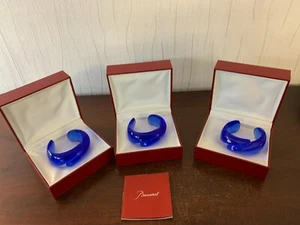 3 Blue Crystal Baccarat Bracelets (Price Per Unit) - Picture 1 of 8