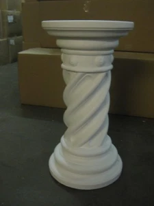 Column antique height 56 cm round turned columns flower column decorative column base No. 6 - Picture 1 of 3