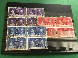 British Solomon Islands used block Stamps Ref 61939 - Picture 1 of 2