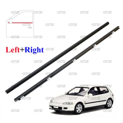 Cinturón resistente a la intemperie para Honda Civic Hatchback 3 puertas 1992 95 ventanas vidrio sellos Foto 1 de 4