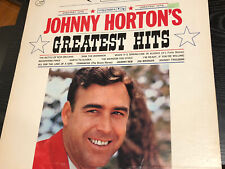 New listing
		Johnny Horton Greatest Hits vinyl LP Battle Of New Orleans EX/EX