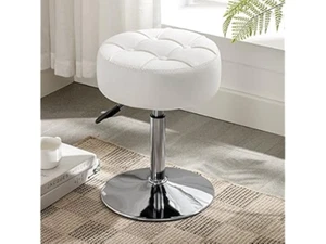 LUE BONA Adjustable Vanity Stool, 360°Swivel Vanity Chair Stool for Makeup, NEW - Picture 1 of 2