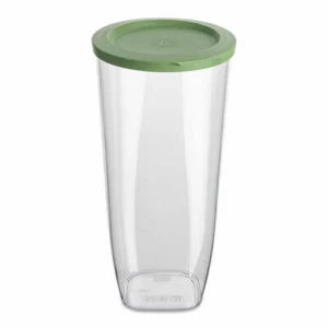 Koziol Storage Jar Connect Dry Storage L, Plastic, Nature Leaf Green, 2 L - Picture 1 of 3