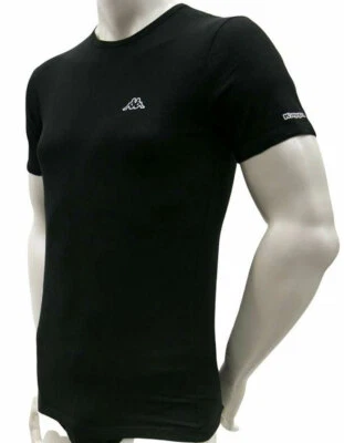 3 Kappa Men's Short Sleeve Crew Neck T-Shirts In Stretch Cotton Art K1304 - Image 1 of 3