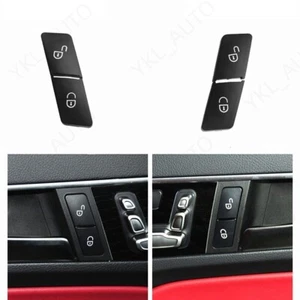 4x Front L+R Door Lock Switch Button For Mercedes Benz W204 W212 W207 2008-2015 - Imagen 1 de 5
