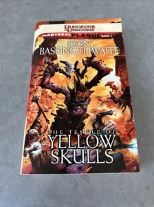 TEMPLE OF YELLOW SKULLS  Abyssal Plague Book 1 - Don Bassingthwaite, 2011 D&D - Picture 1 of 8