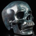 30.6LB Titan 10.2" Ruby Kyanite Hand Carved Crystal Skull