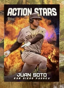 Action Stars 2023 Topps Update #AS- AS-19 Juan Soto - San Diego Padres - Picture 1 of 2