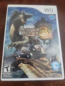 Monster Hunter 3 Tri (Nintendo Wii, 2010) Complete Very Good Condition! - Picture 1 of 1