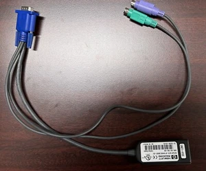HP Ps2 Rj-45 IP KVM Interface Adapter (286597-001) - Bild 1 von 3