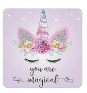 Diamond Painting DIY Unicorn You Are Magical Words Design Embroidery Decorations - Picture 1 of 2