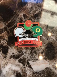 Rose bowl 2010 University of Oregon Ohio State buckeyes ducks football pin - Picture 1 of 3