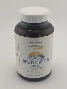 Irish Sea Moss Organic Bladderwrack Burdock Root 120 Capsules - Wildcrafted S... - Picture 1 of 3