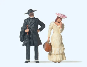 Preiser 45054 Pastor and Girl Figure Set - Picture 1 of 1
