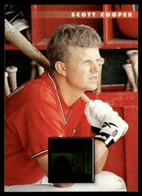 1996 Donruss #480 Scott Cooper St. Louis Cardinals - Image 1 of 2