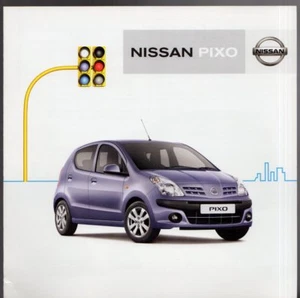 Nissan Pixo 2011-12 UK Market Foldout Sales Brochure Visia N-Tec - Picture 1 of 1
