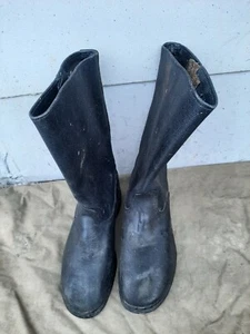 Botas de campo de lona soviéticas rusas talla 41 (262) US8 nuevas - Imagen 1 de 9