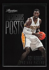 7 ~ Roy Hibbert ~ 2013-14 Prestige Prestigious Posts ~ BASE ~NM~BSK
