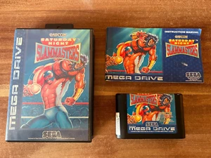 Saturday Night Slam Masters • Sega Mega Drive • PAL • CIB - Bild 1 von 3
