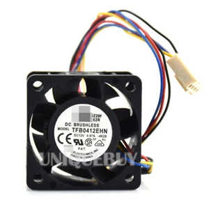 Cooling fan TFB0412EHN for Delta High Speed 12V 40*40*28mm 0.87A 4pin PWM - Imagen 1 de 4