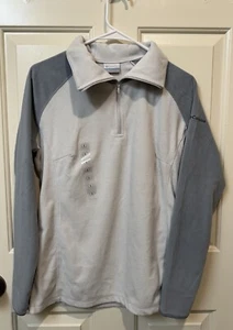 Columbia Jacket Womens L Arctic Air Half Zip Polar Fleece Outdoors Gorpcore NWT - Picture 1 of 9