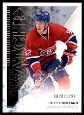 2013-14 SP Authentic Patrick Holland Rookie 0030/1299 Montreal Canadiens #226