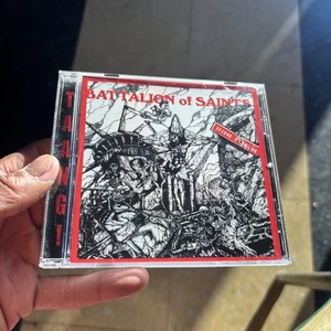 BATTALION OF SAINTS - Second Coming CD + 19 extra tracks DISCHARGE UK SUBS - Bild 1 von 6