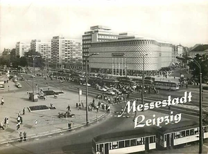 AK - Leipzig - Warenhaus Konsument am Brühl - Messestadt - DDR-Architektur - Picture 1 of 2