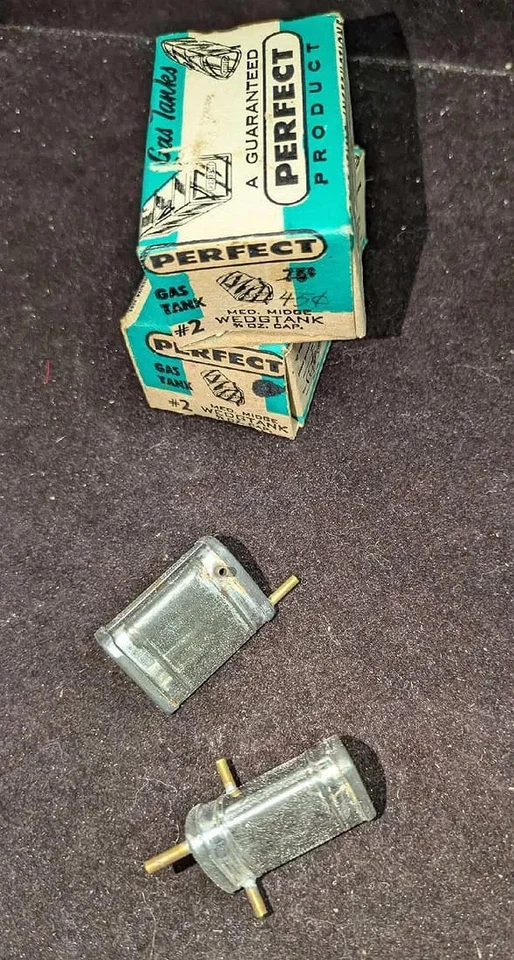 RC Remote Airplane Gas Nitro Tank  Perfect #3 Wedge Tank 3/4-Oz - Image 1 of 1