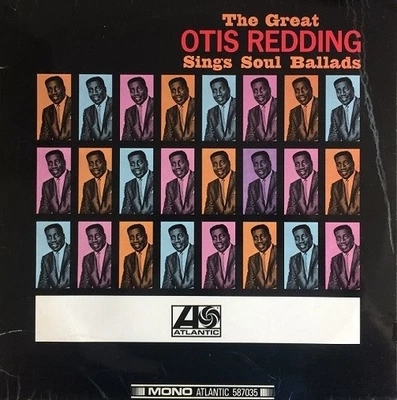 OTIS REDDING The Great Otis Redding Sings Soul Ballads Vinyl LP Atlantic & 1966 - Image 1 of 4