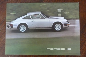 Porsche 911 911S Carrera 1974-76 UK Markt Farbe Verkaufsprospekt Coupé Targa - Bild 1 von 1