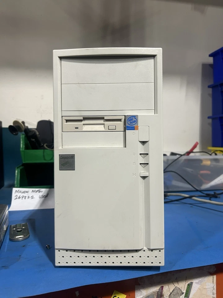 Vintage Inwin V500 MicroATX Beige Computer Case For Retro PC/Sleeper #4 - Image 1 of 4